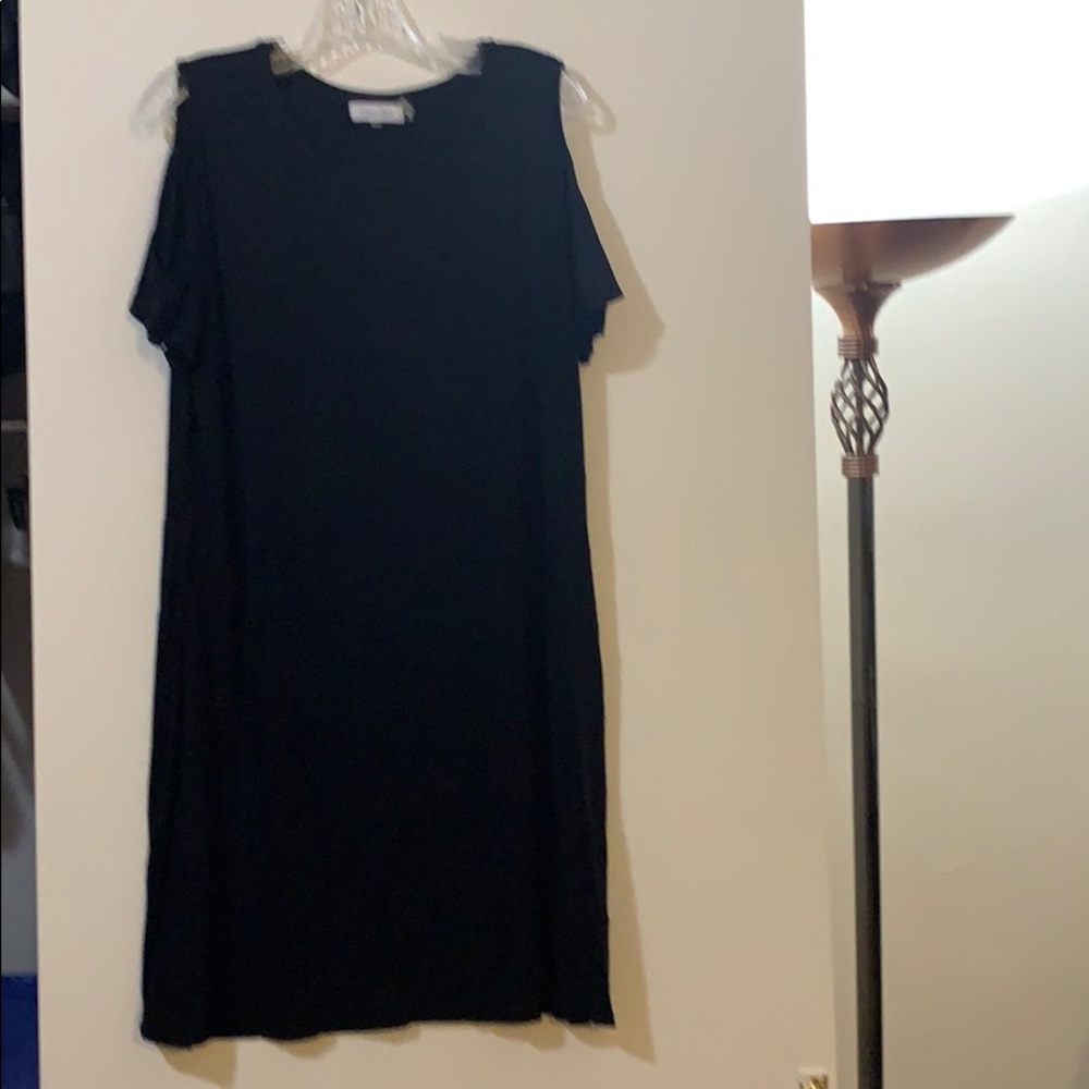 Calvin Klein cold shoulder dress